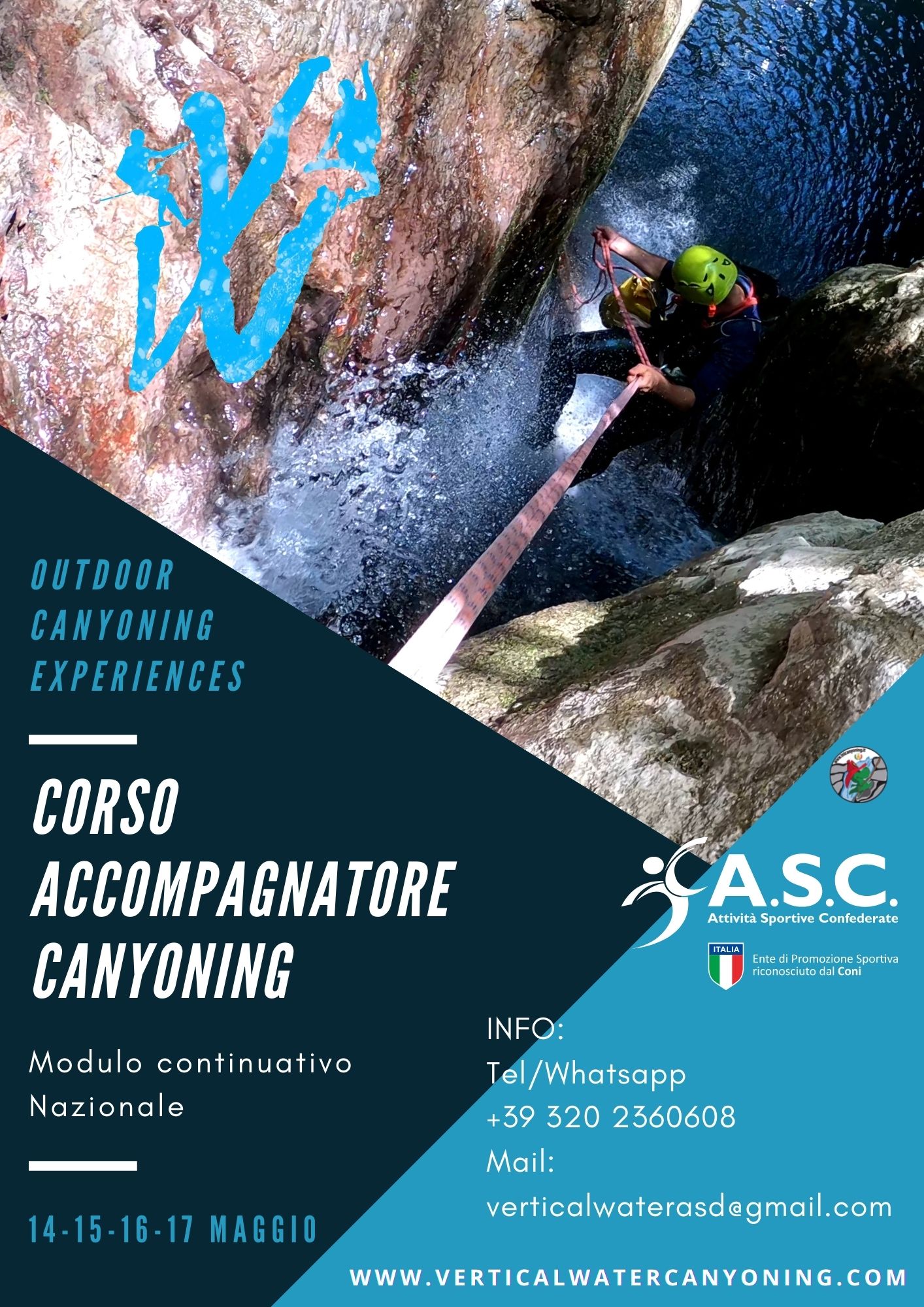 Telo termico – Vertical Water Canyoning